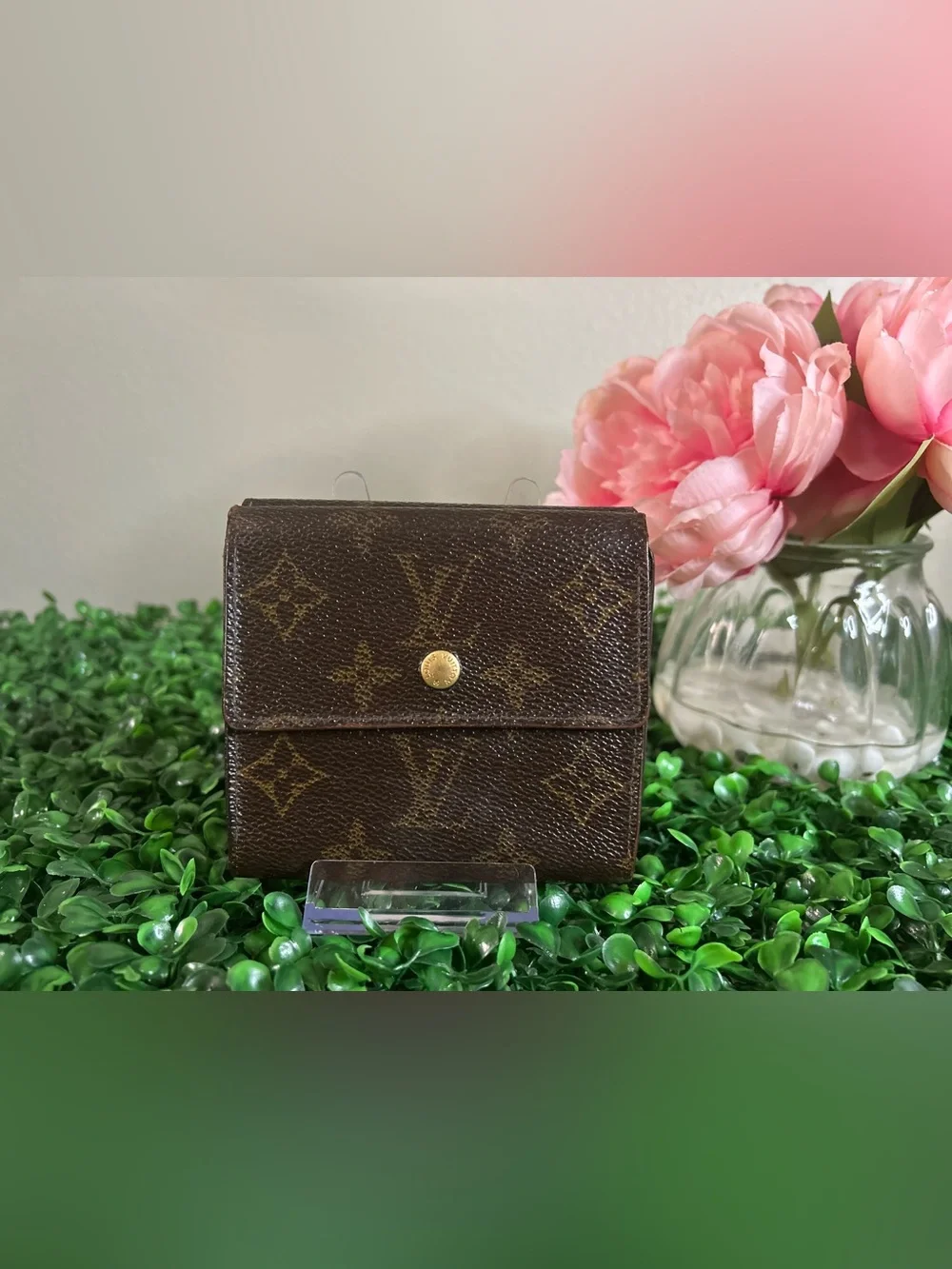 Louis Vuitton Vintage Monogram Compact Bifold Wallet SP0933
